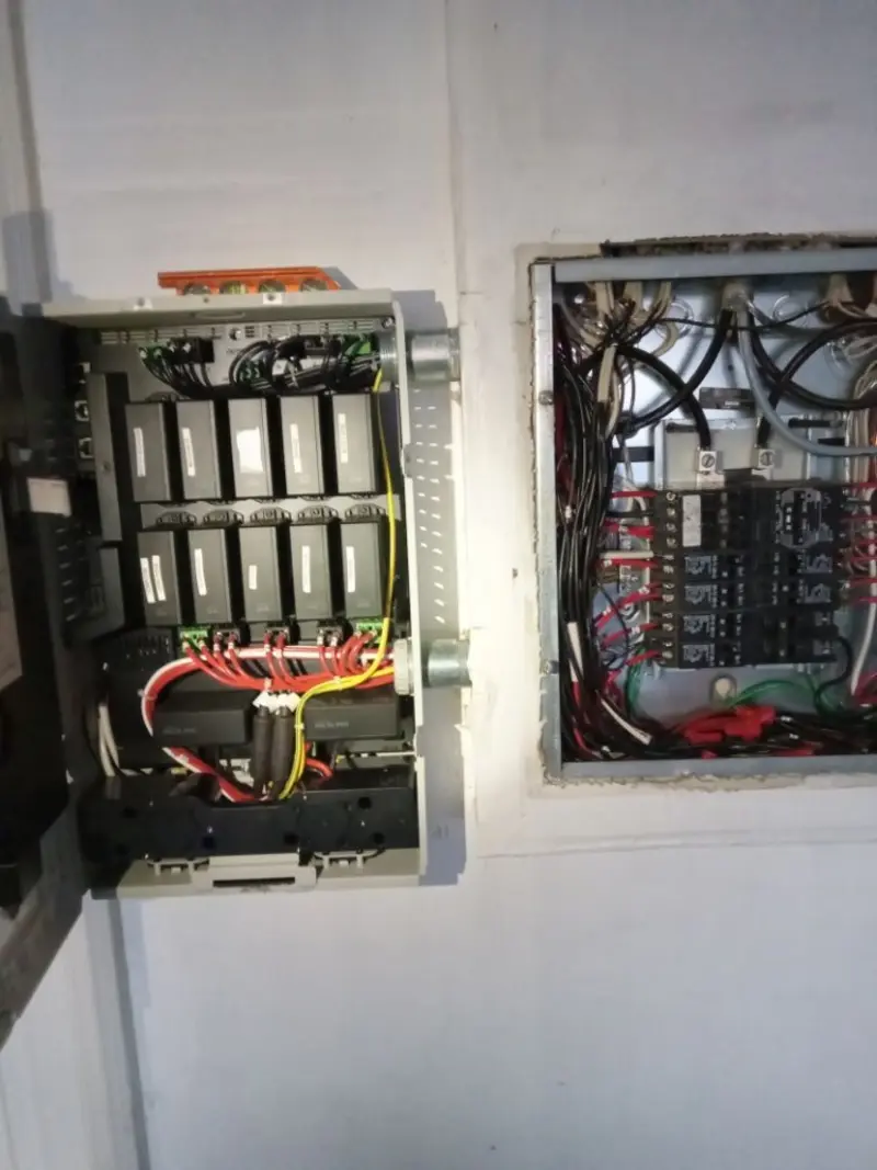 Electrical panel upgrade completed for Carbon Monoxide Detector Installation in Covington